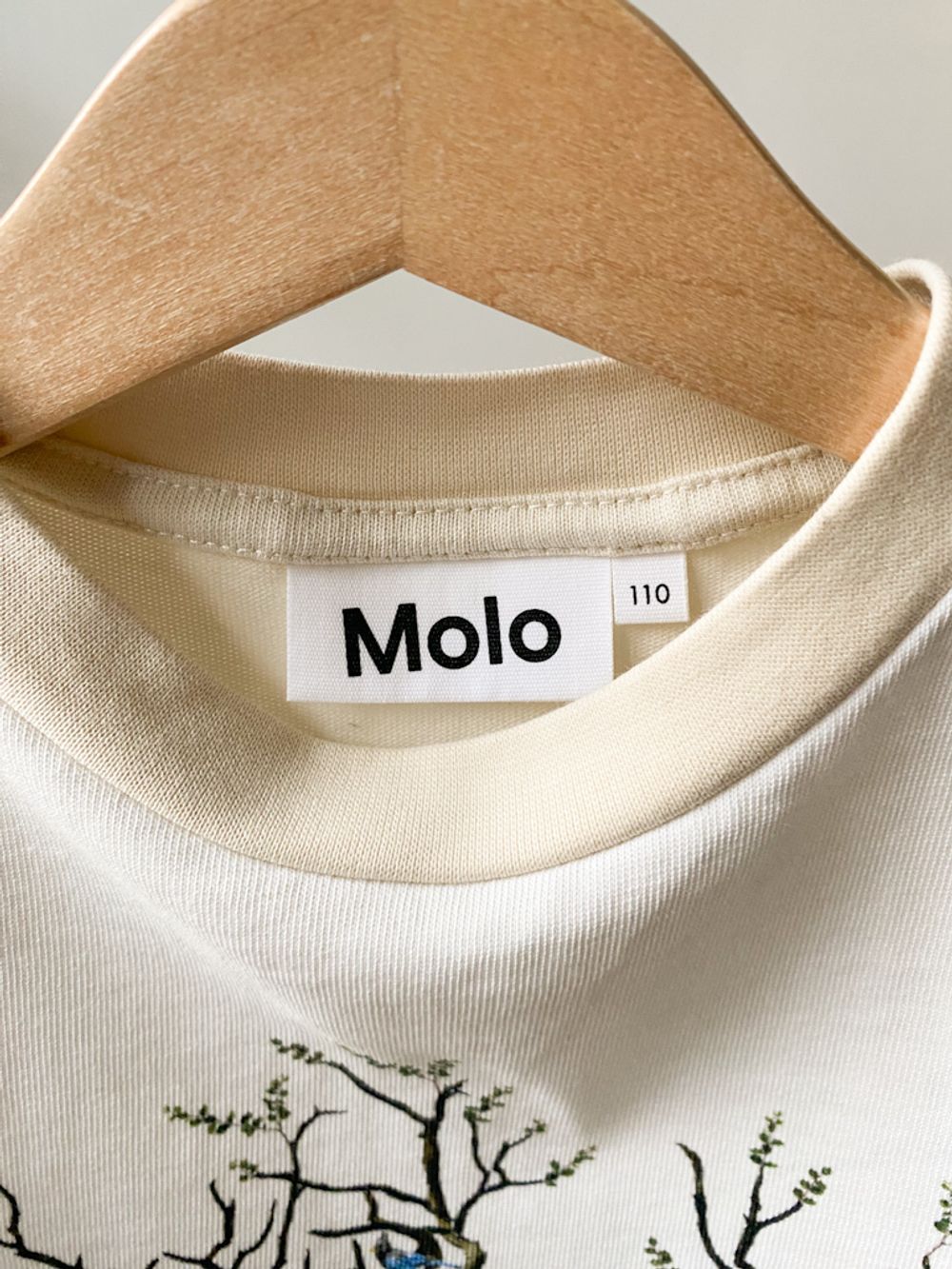 Новая хлопковая футболка Molo, 110