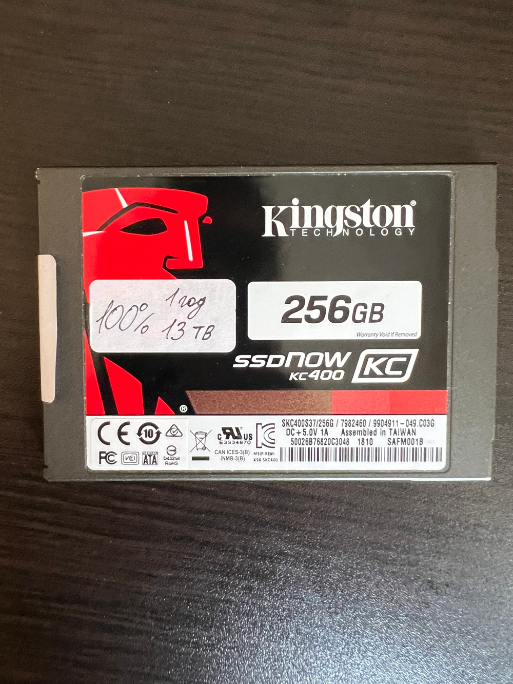 Накопитель SSD 256 Gb Kingston KC400 2.5" (SKC400S37/256G) бу