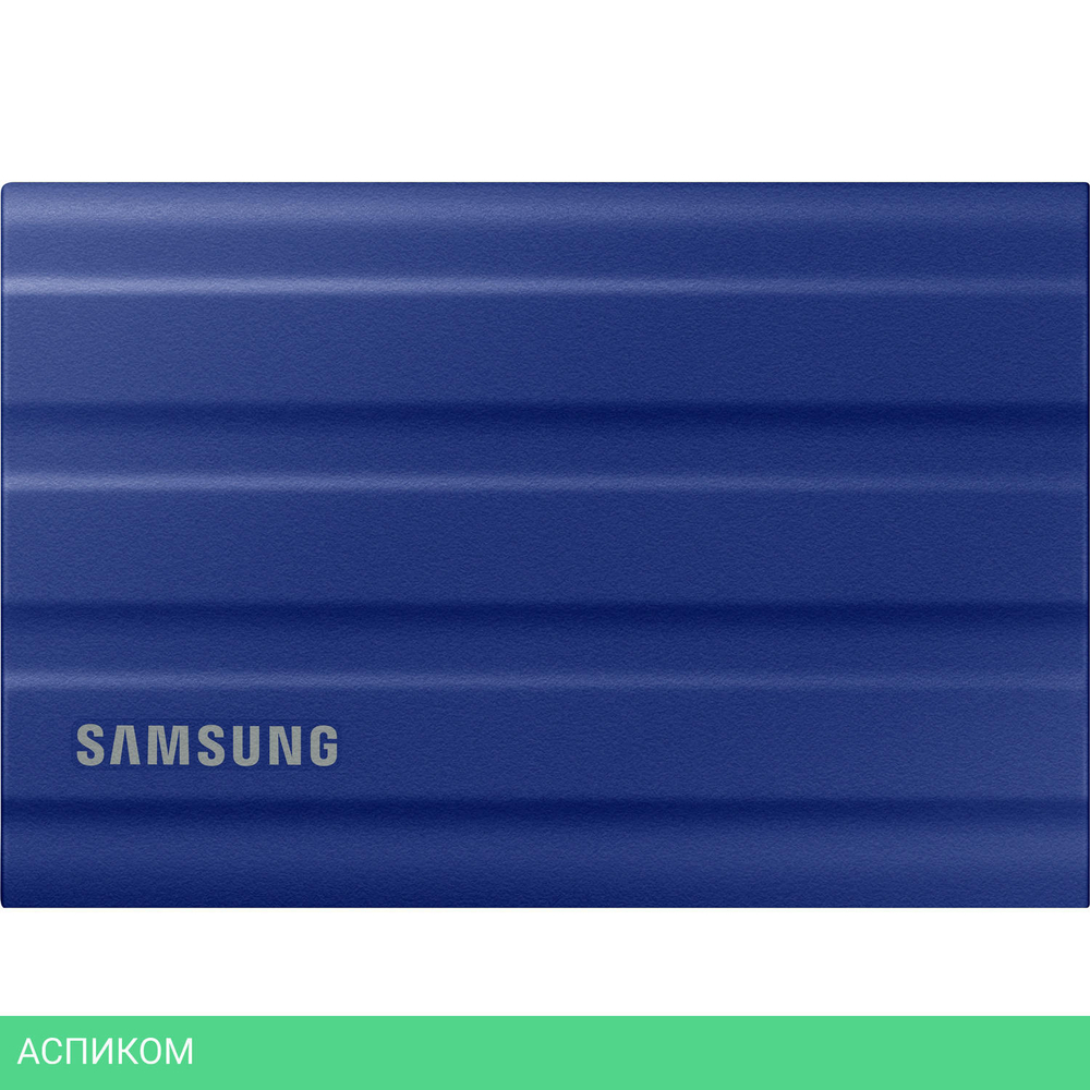 Внешний накопитель Samsung T7 Shield 2TB синий (MU-PE2T0R/WW)