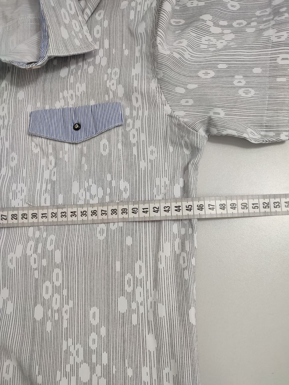 Рубашка с полосками 48 размер