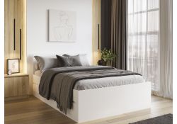 Двуспальная кровать Мадера 160х200 белый