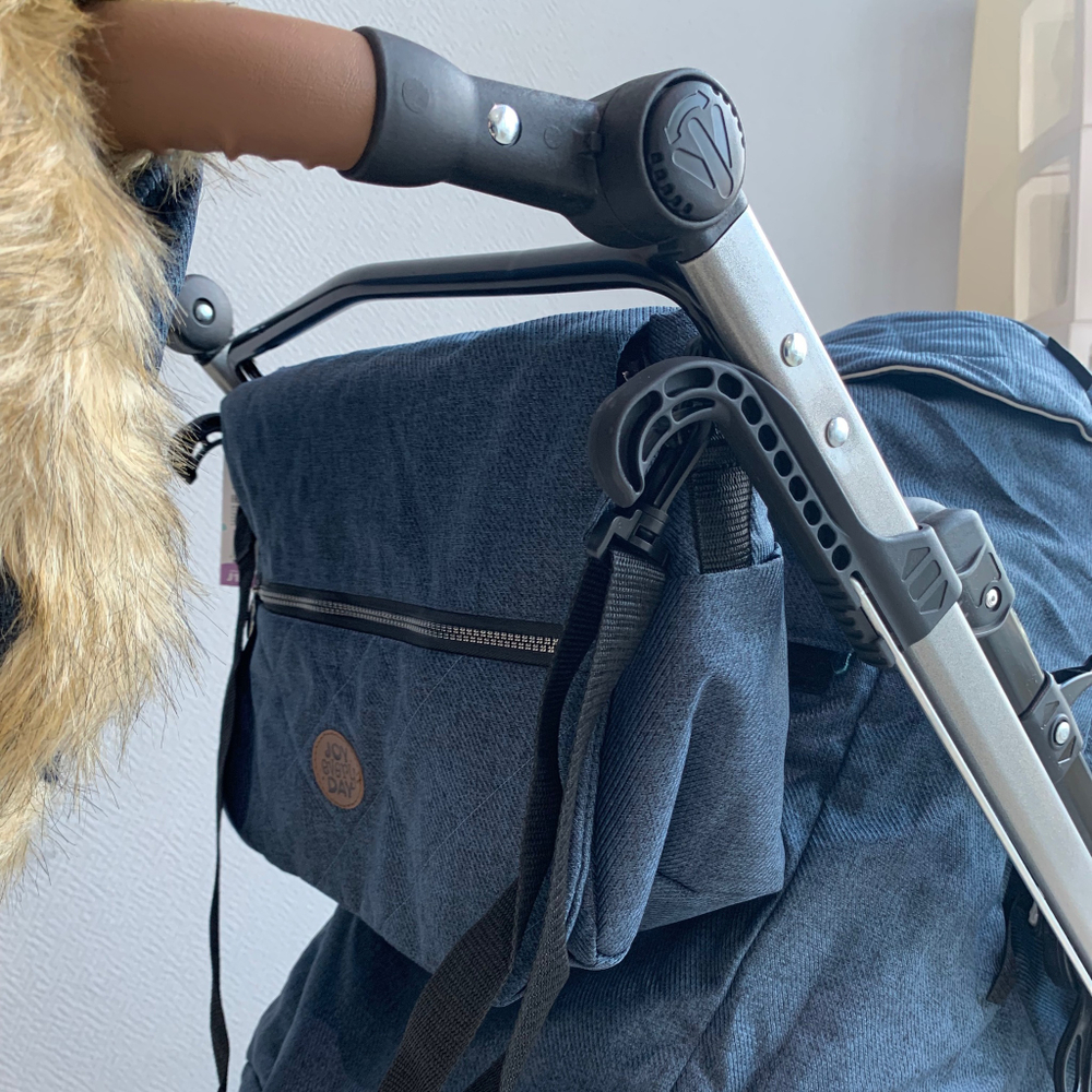 Санки - коляска JOY EVERY DAY синий NIKA арт. J1/2