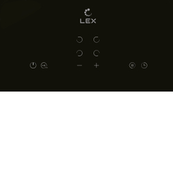 Встраиваемая электрическая варочная панель Lex EVH 640B BL (CHPE000016)