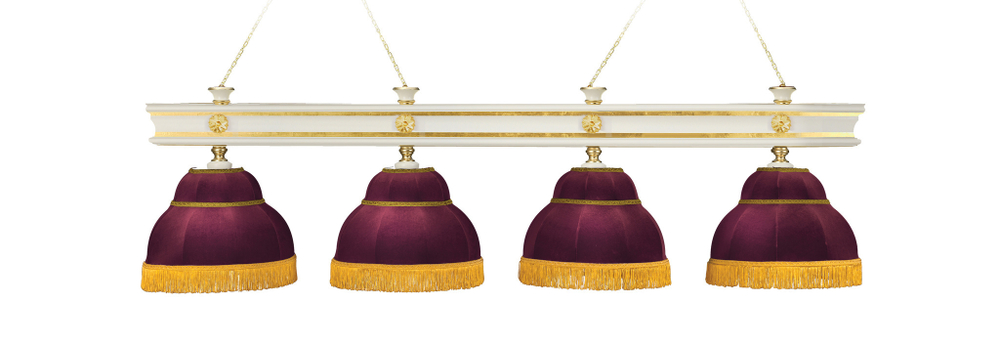 Лампа "Моцарт" 4 плафона - ясень