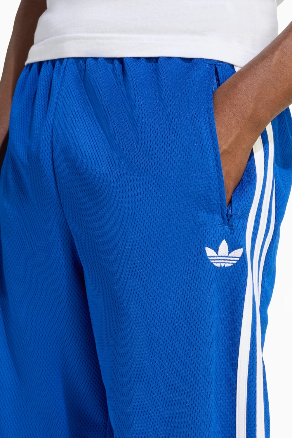 Штаны adidas Firebird Adicolor Mesh Track - синий