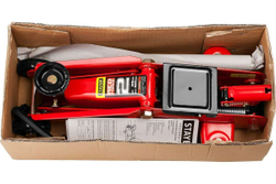Подкатной домкрат STAYER R-22 Red force 2т, 125-320мм 43152-2