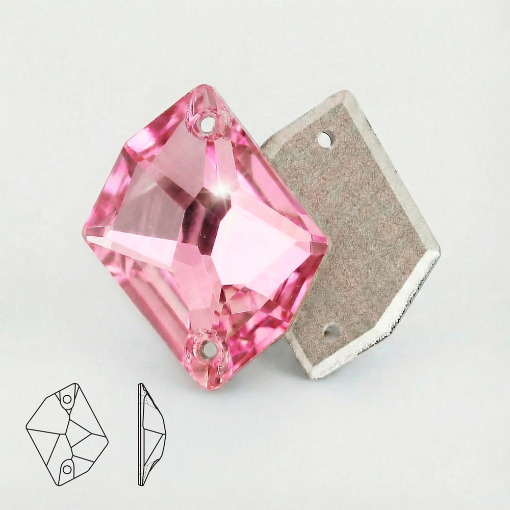 Пришивные стразы Cosmic Light Rose