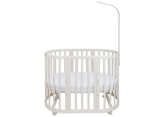 Кроватка-трансформер Ellipsebed Молочная