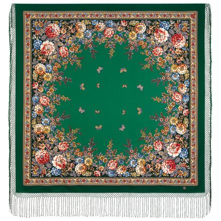 Павловопосадский платок Возьмёмся за руки, друзья 1973-9