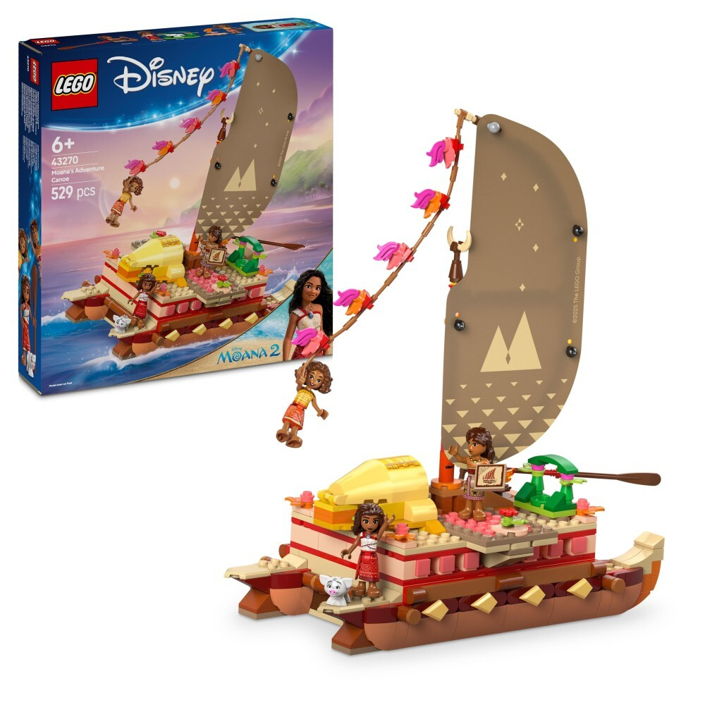 LEGO Disney Princess/ Приключение Вайаны на каноэ/ 43270