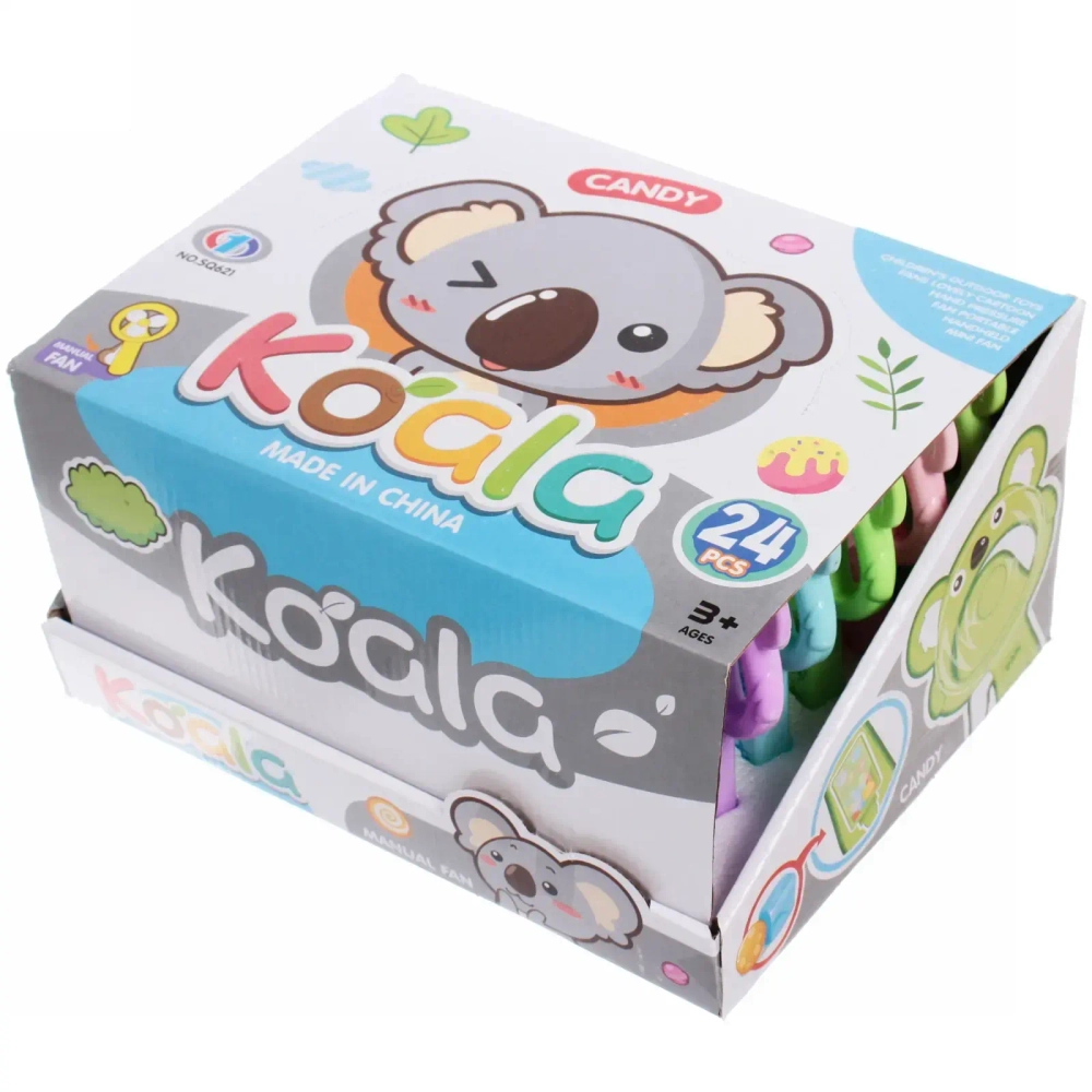 Вентилятор «Коала», 14,5*8,5 см, микс