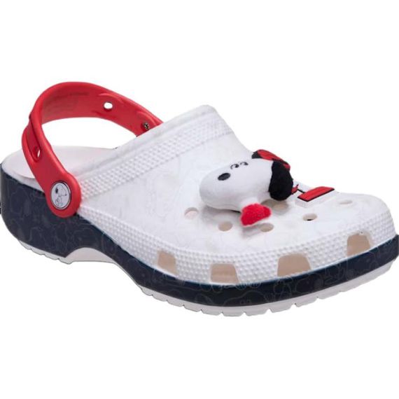 Crocs Classic Clog 'White Red'