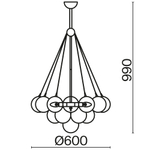 Подвесной светильник Freya FR5231PL-06CH