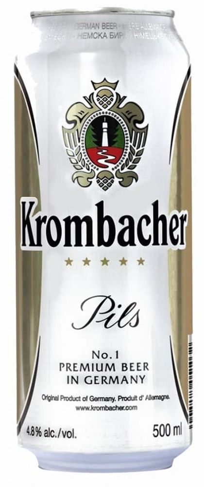 Пиво Кромбахер Пилс / Krombacher Pils 0.5 - банка