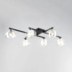 Citilux Вирта CL139165 Люстра потолочная Чёрная Матовая