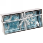 Свечи новогодние «Искры» 18.5x8.5x4 см, голубой