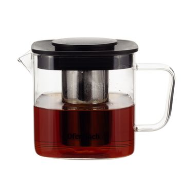 Стеклянный заварочный чайник 0,6 л. Ofenbach NB 100611S с ситечком