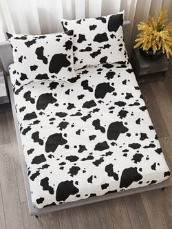 Постельное белье Полисатин Мечта "Milky" 2-спальное  Наволочка 50х70 см 2 шт Простынь на резинке 160x200 см Пододеяльник 175x215 см