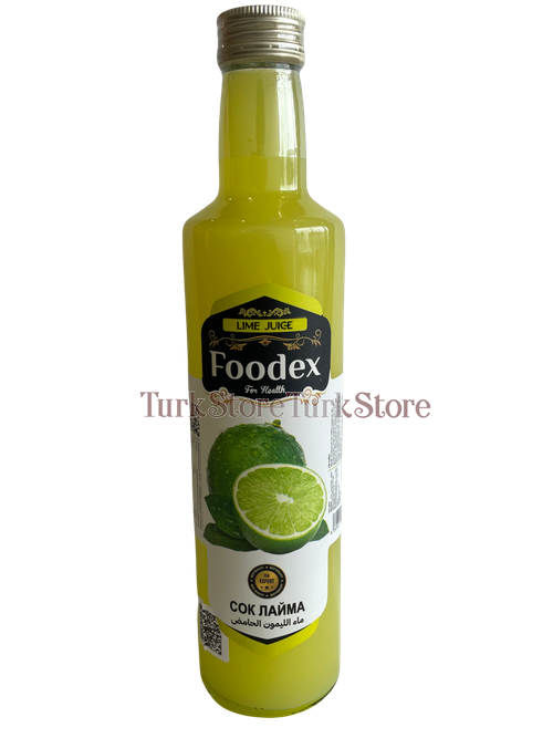 Сок лайма FOODEX 500 мл стекло