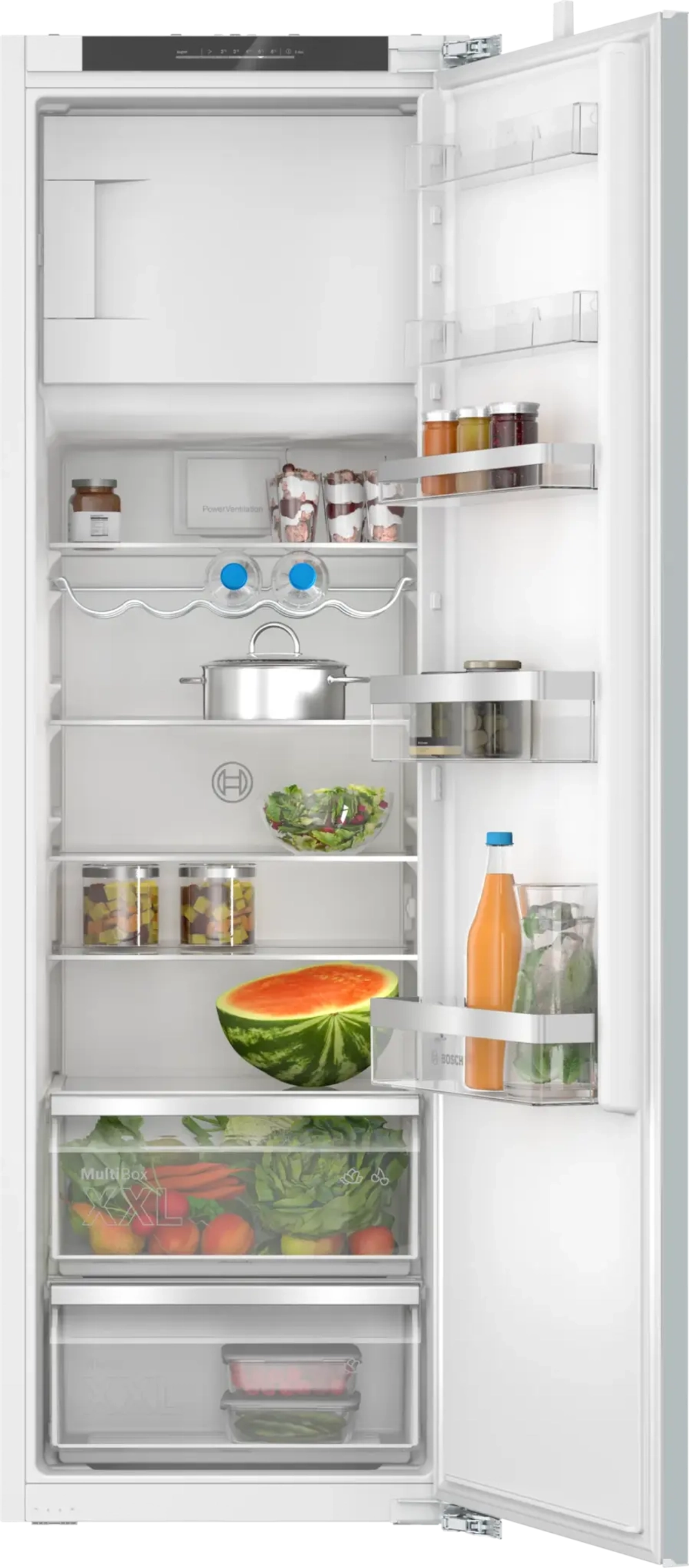 Встраиваемый двухкамерный холодильник Bosch KIL82VFE0