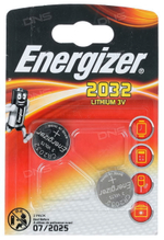 Элемент питания Energizer CR2032 BL/2 (комплект 2 шт)