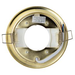 Встраиваемый светильник под лампу GX53 ЭРА KL35 GD /1 (к) 220V, 13W, золото