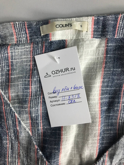 Жакет Colin's льняной, маркировка S, визуально на 44 размер