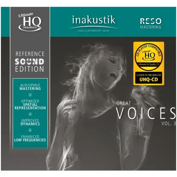 Inakustik CD Great Voices Vol. III