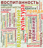 Фотообои Слова для кабинета русского языка 164