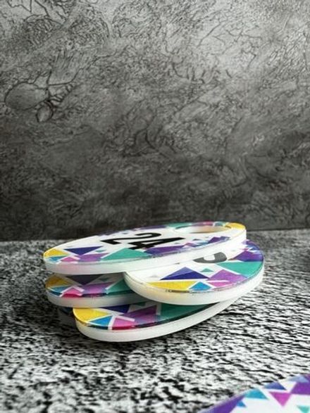 Лазер-фото.ру/ Номерки для гардероба 4х7см (под заказ)