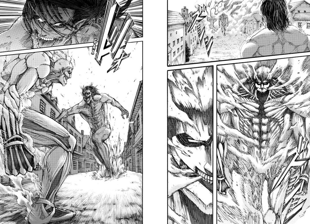 Манга Атака на титанов. Том 15