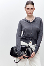 Кардиган из тонкой шерсти