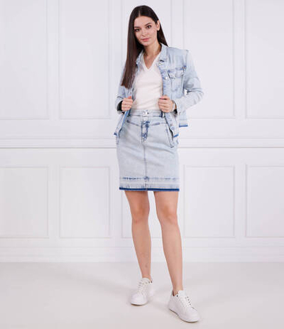 Джинсовая юбка Marc Cain - голубой(US 71.21 D43)