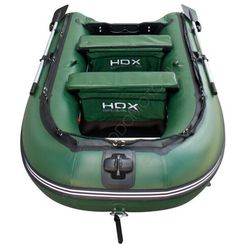 Надувная лодка HDX CARBON 370 ( зеленый ) дерев. пол P/L