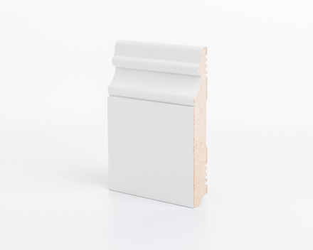 Плинтус напольный под покраску P24.127.16 МДФ Deartio 127x16x2070 мм