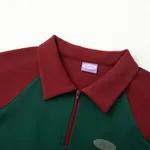 Толстовка Ymkashix College star бордовая / зеленая