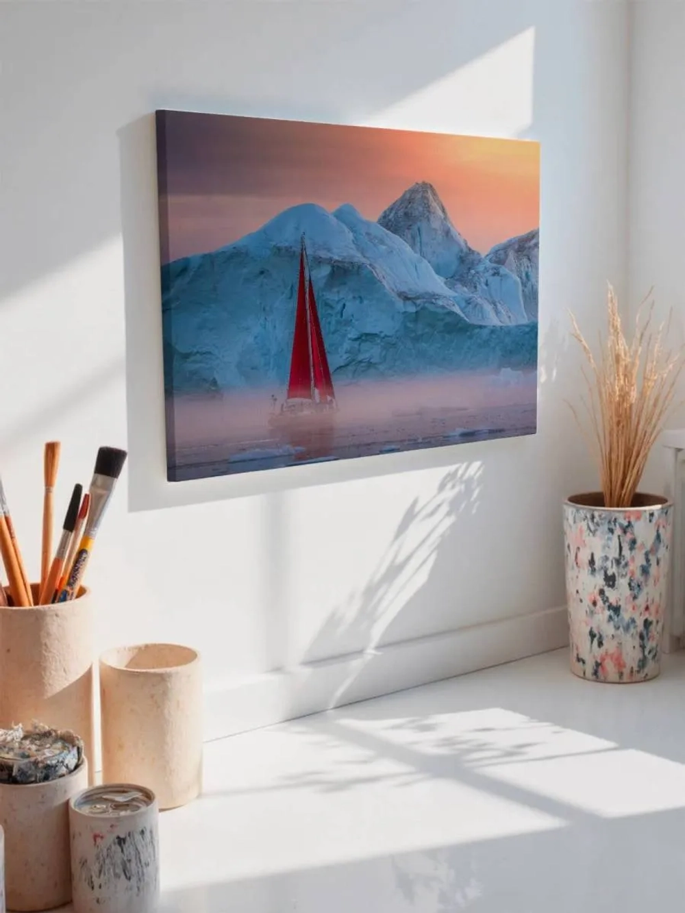 Картина на стену 40 X 50 Парусник