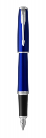 Перьевая ручка Parker Urban, Nightsky Blue CT, перо: F, цвет чернил: blue, в подарочной упаковке.