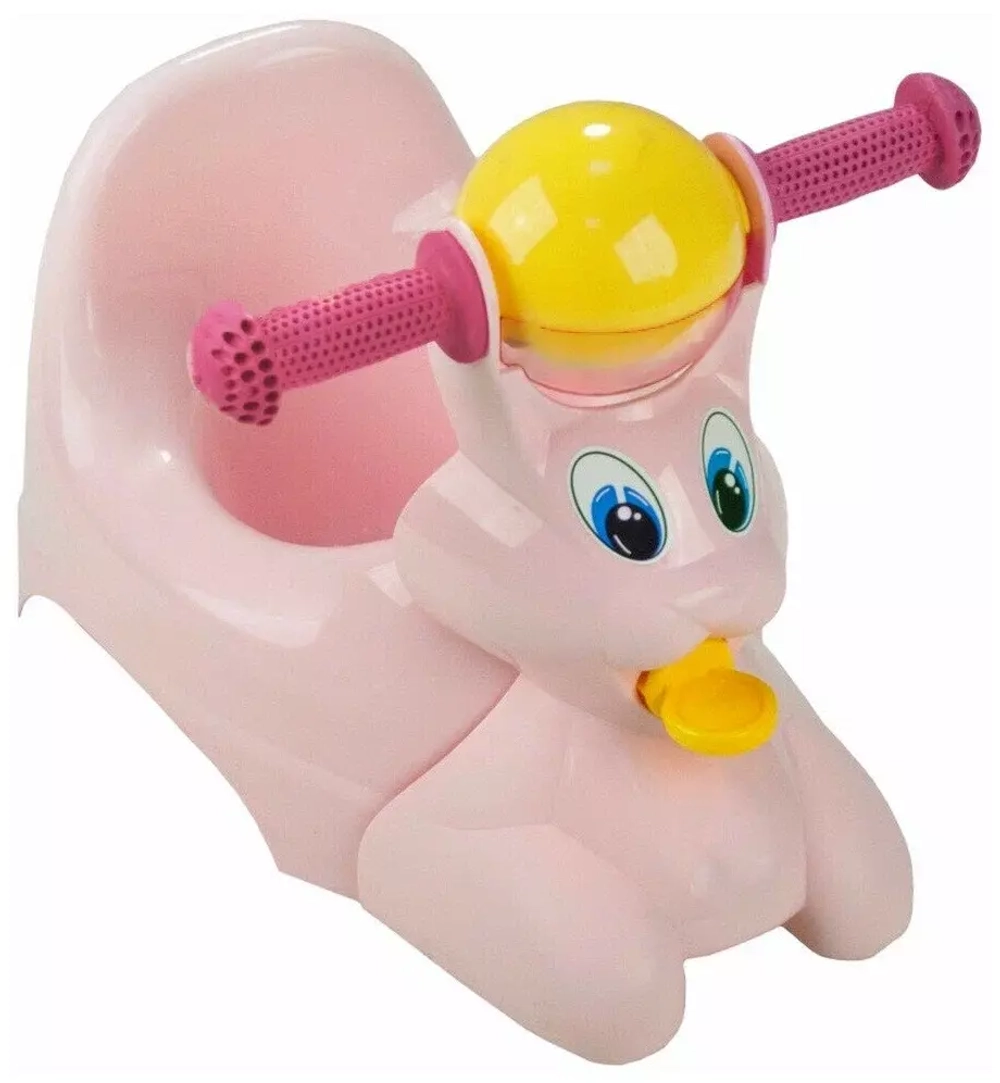 Горшок Lapsi Зайчик 420*290*310 розовый 221500407/01