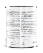 ЛАКРА Грунт-эмаль 3 в 1 по ржавчине гладкая Графит RAL 7024 0,8кг (LAKRA)
