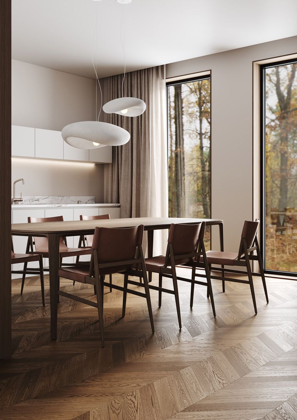 Fargo Quartz Parquet Французская Елка Дуб Рустикальный, 1,12 м²