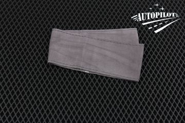 Оплетка на руль из натуральной замши со шнуровкой, (диаметр руля 37-39 см)