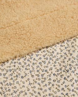 Zara Home плед из хлопка, синий, 90x120 см