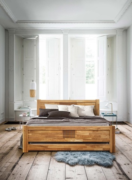 Кровать из массива дуба Аликанте