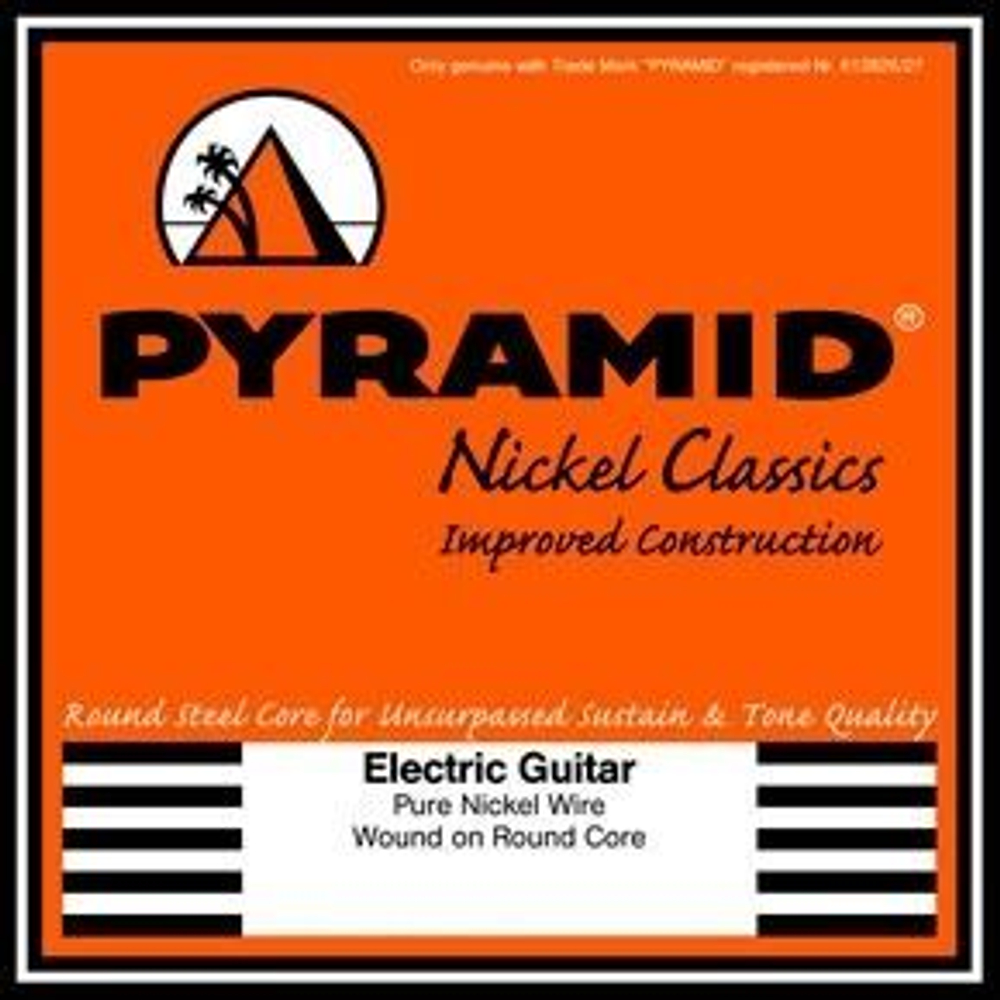 452100 Nickel Classics Комплект струн для электрогитары, никель, 11-50, Pyramid