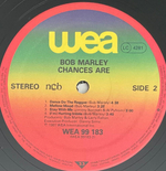 Bob Marley- Chances Are (Скандинавия 1981г.)