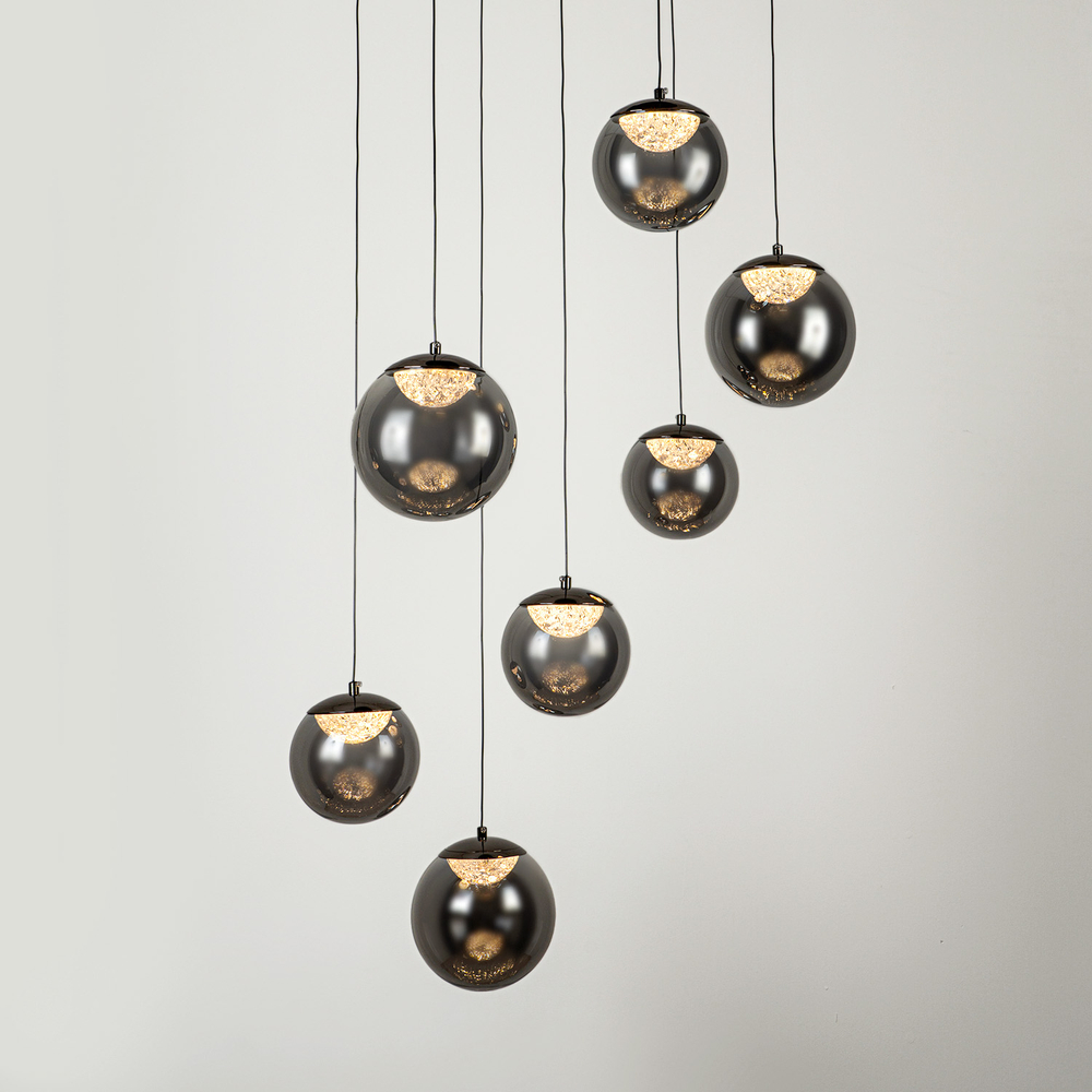 Подвесной светодиодный светильник Modelux ML.2338.7 BK