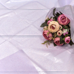 Бумага В листах 10 шт "Тишью" 50 х 66 см (Сиреневый)