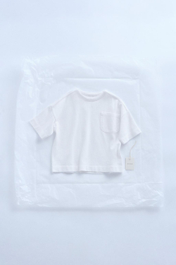 ZARA ФУТБОЛКА В СТИЛЕ РУСТИК С КАРМАНОМ — TIMELESZ, БЕЛЫЙ