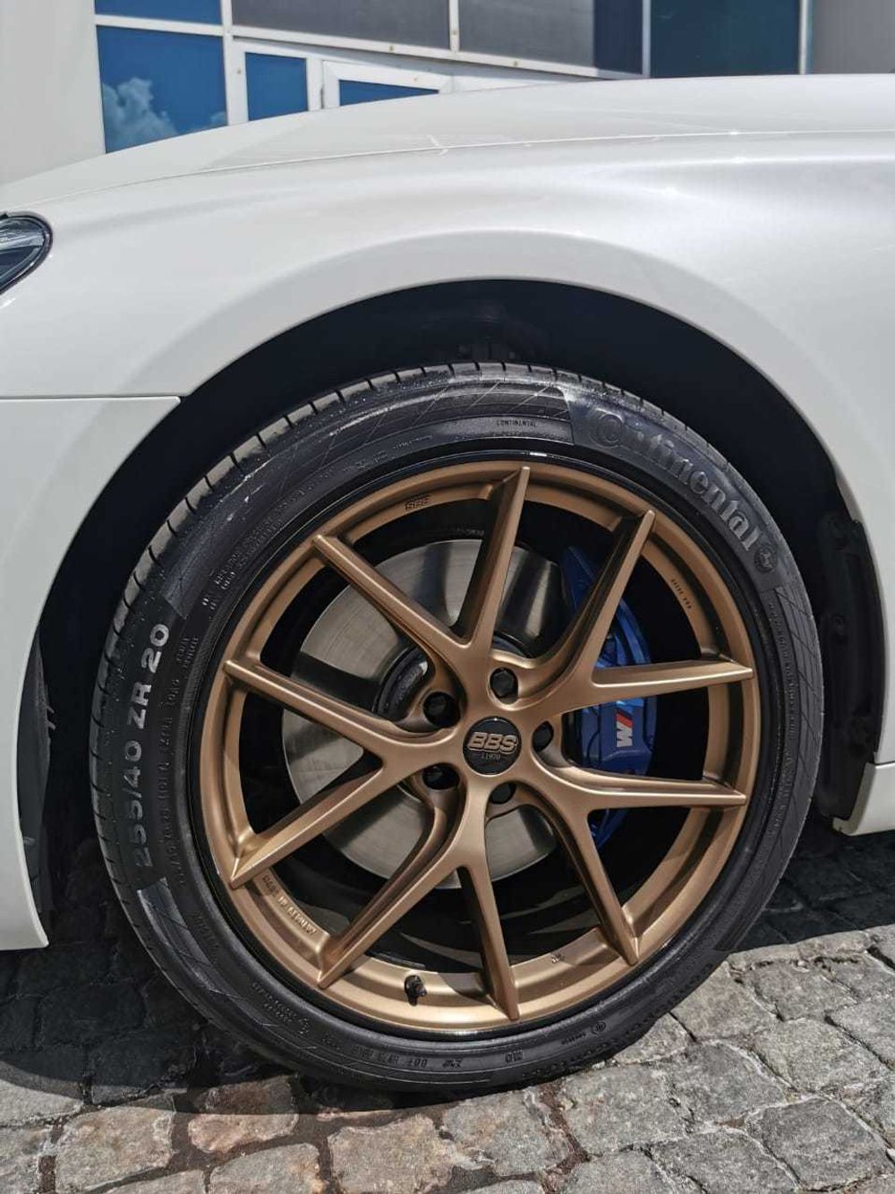 G11 & BBS CI-R 20" satin bronze